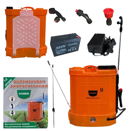 Обприскувач акумуляторний 12л CL12A Dozer Житомир - фото 3