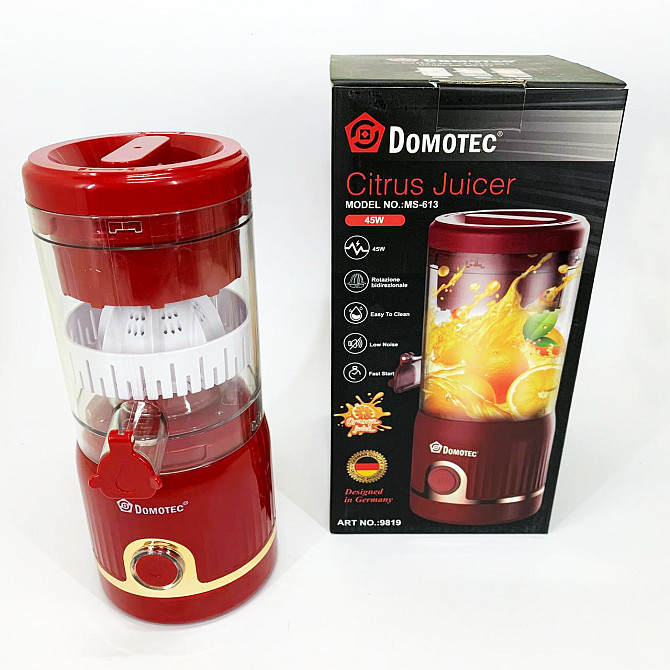 Соковыжималка для яблок и моркови Domotec, Аппарат для приготовление сока Соковыжималка томатов ZT-58 Одесса - изображение 2