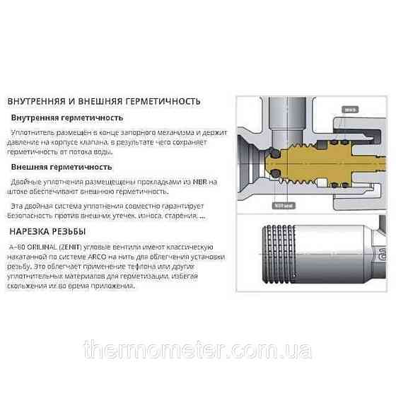 Кран вентельный угловой ARCO 1/2″х 1/2″ Z0912 REGULA Киев