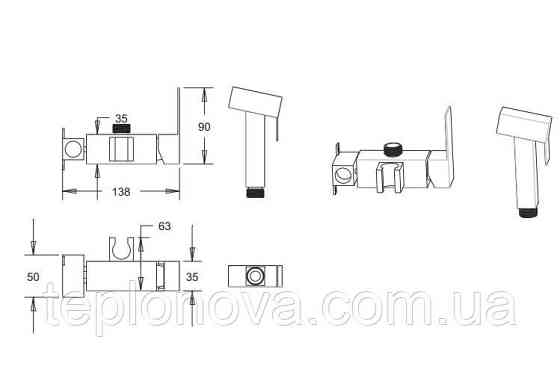 Гигиенический душ VENTA VC202VB Черновцы