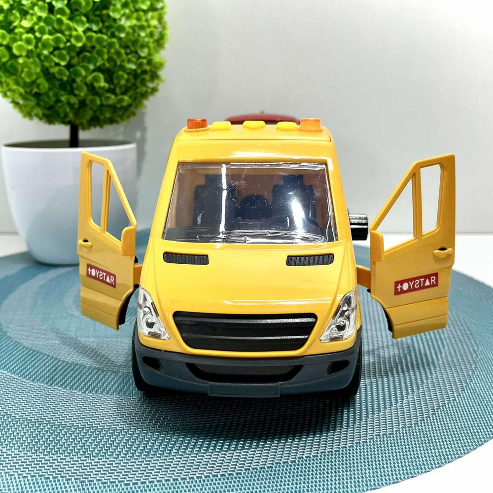 Спецтехніка Евакуатор інерція звуки підсвічування гумові шини рухомі елементи Жовтий (666-66 P) Чернигов - изображение 9