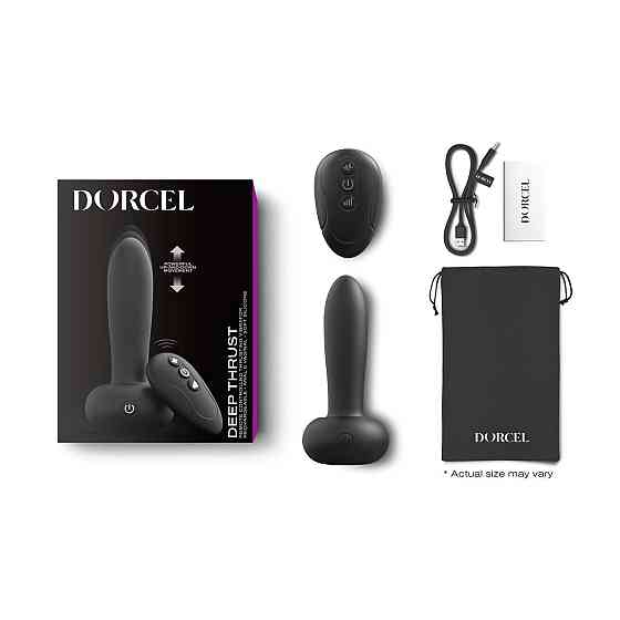 Универсальный пульсатор Dorcel DEEP THRUST, пульт ДУ Sex Aura Киев