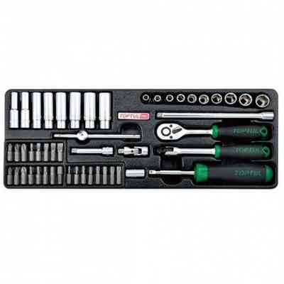 Набір інструментів Toptul в ложементі 1/4" 50од. (GCAT5001) Вінниця
