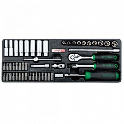 Набор инструментов Toptul в ложементе 1/4