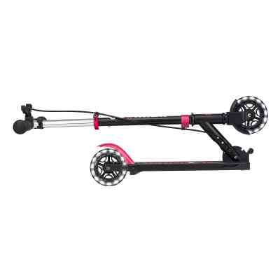 Самокат Globber Flow Element Junior Lights LED, чорно-рожевий (729-110) Вінниця