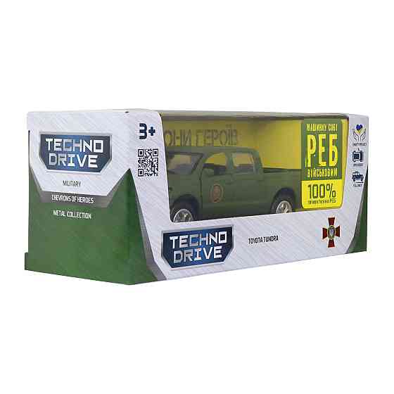 Автомодель серії Шеврони Героїв - Toyota Tundra - НГУ Днепр