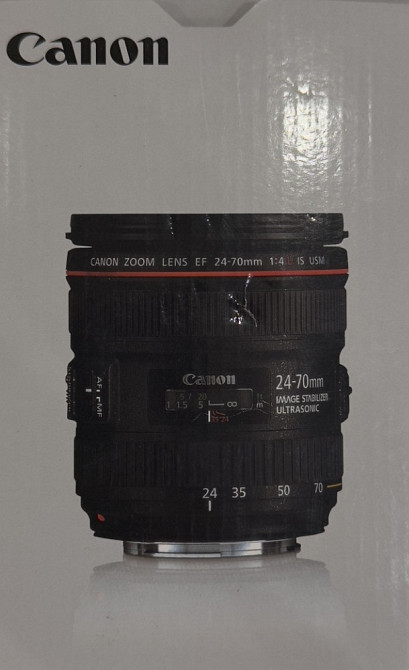 Универсальный объектив Canon EF 24-70mm f/4L IS USM. Харьков - изображение 6