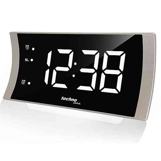 Часы настольные с радио Technoline WT494 Silver (WT494) Винница