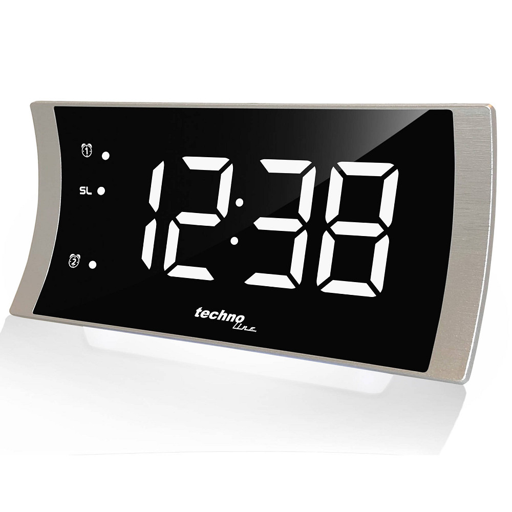 Часы настольные с радио Technoline WT494 Silver (WT494) Вінниця - фото 1