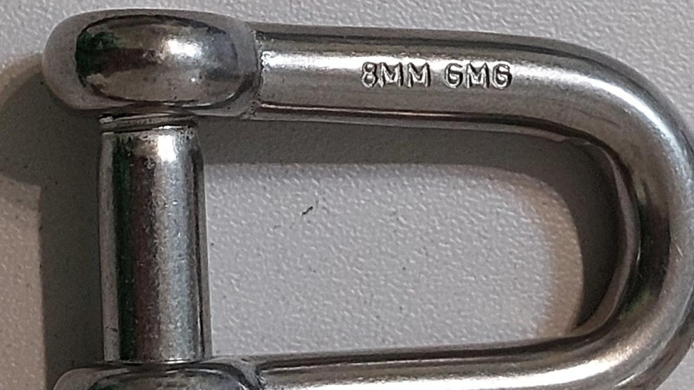 Такелажна скоба "GoralMet" typ-U з нержавіючої кислотостійкої сталі AISI 316 діаметром 12 мм Киев - изображение 2