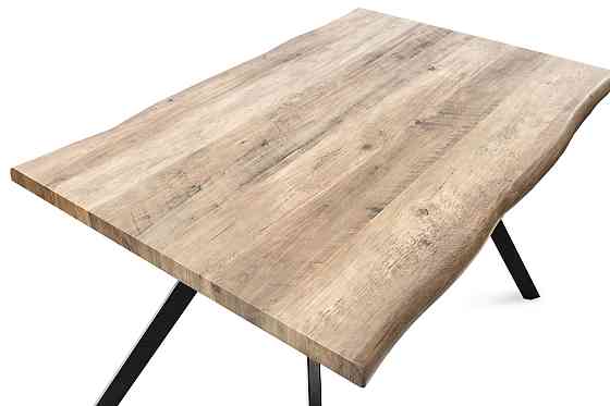 Стіл Метрополь, (120*80), чорний/штучний шпон MDF Київ