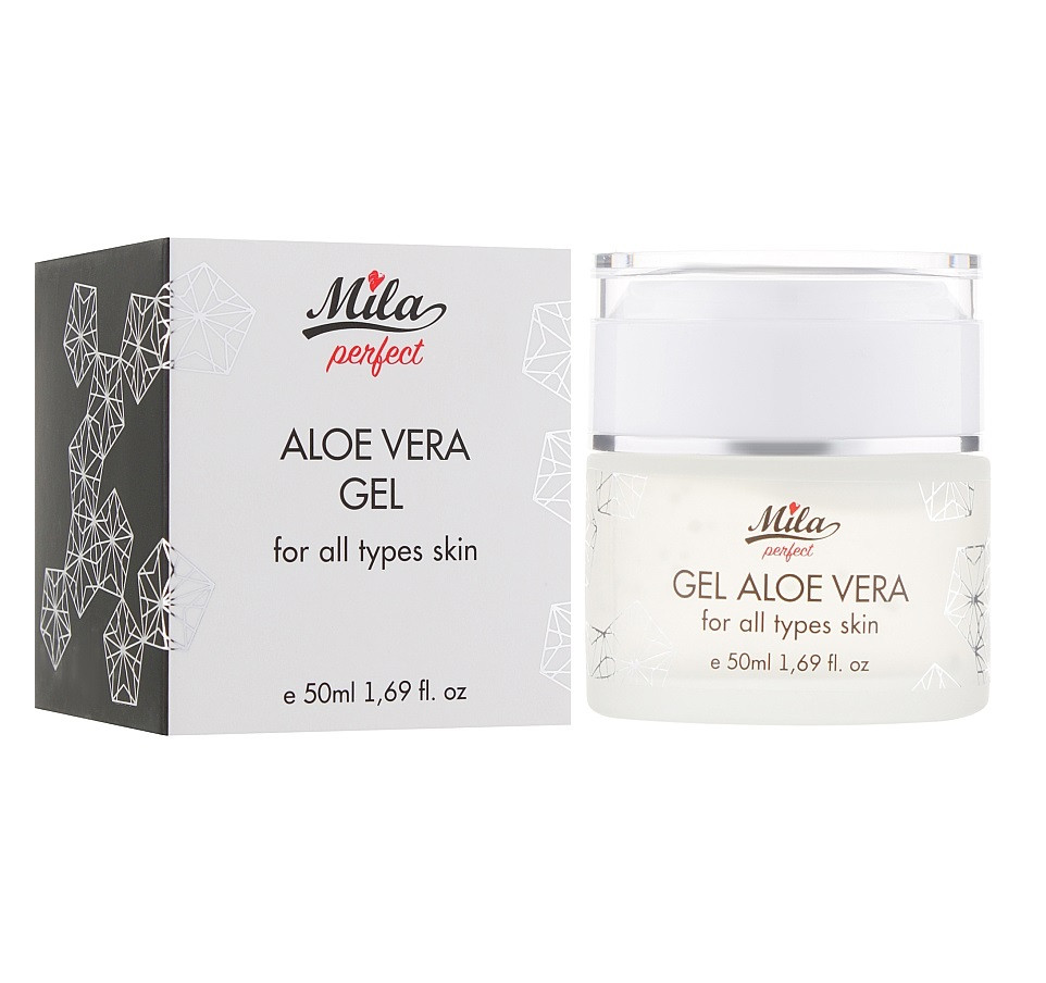 Гель-маска Алое Вера Gel-mask aloe vera Mila perfect 50 мл Київ - фото 2