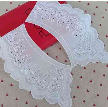 Воротник для платья нашивной белый Киев