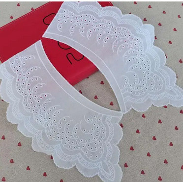 Комір для плаття нашивний білий Київ - фото 1