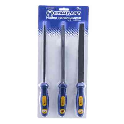 Напильник Стандарт 3 шт. 200 мм (SFF0301) Винница