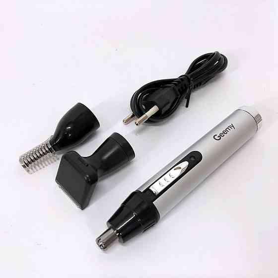 Триммер для носа и ушей удобный GEMEI GM-3107 3в1, Триммер для бороды головы и носа UQ-23 Киев