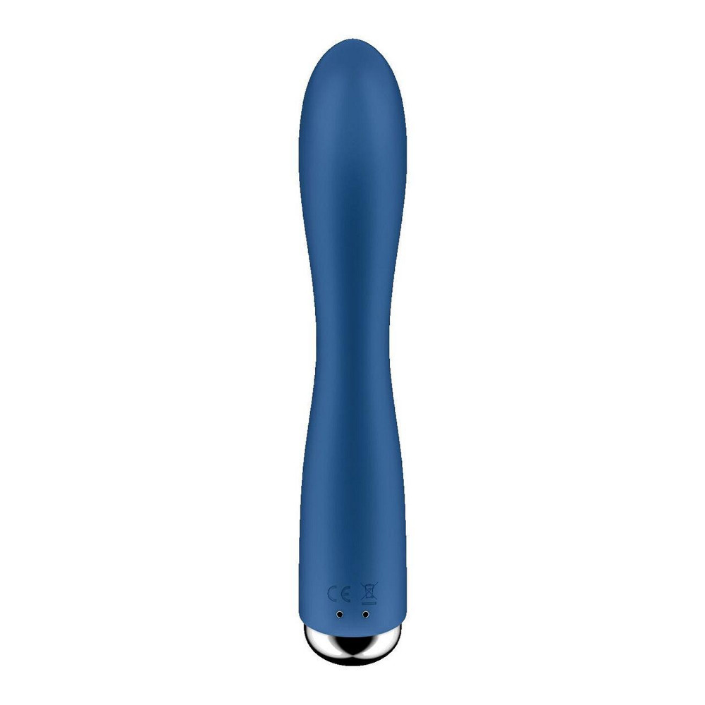 Вібратор-кролик з ротацією Satisfyer Spinning Rabbit 1 Blue, 3 мотори Sex Aura Київ - фото 4
