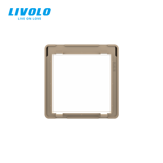 LIVOLO Кришка для розетки LIVOLO IP44 – захист від вологи та бризок, золота (VL- -2A) Коломия