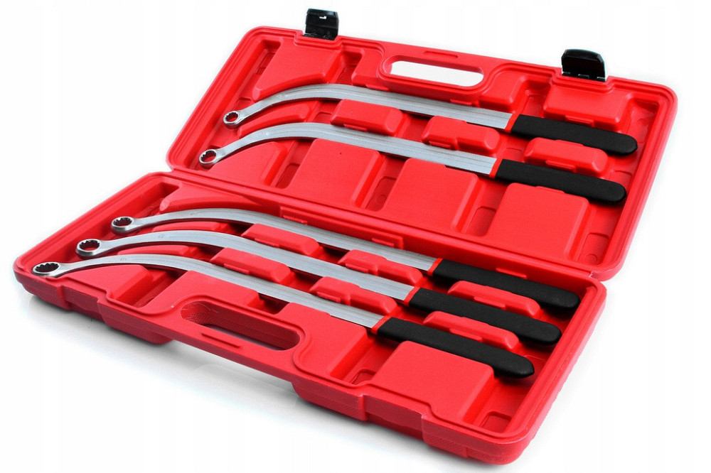 Набор инструментов для регулировки натяжителей ремня ГРМ 5 предметов в кейсе Mar-Pol (M57637) Нововолынск - изображение 2