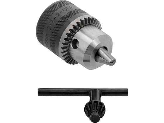 Патрон для дриля з ключем YATO до гвинта- G3/8 24UNF, кріплення Ø= 1,5-10 мм [10/50] Одеса