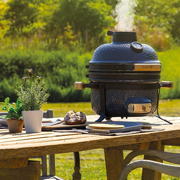 Середній керамічний вугільний гриль, сірий BergHoff 2415706 Код: 006205 Рівне - фото 8
