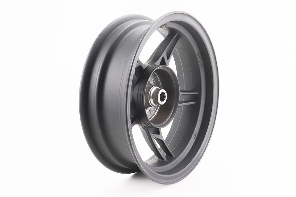 Диск задній литий MT3,50x12 Z19 для 4Т (бараб. гальм., d-110мм) "5 променів" чорний Киев - изображение 2