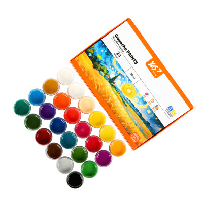 Гуашевые краски Yes Orange Line 24 кольорів по 20 мл (230434) Винница - изображение 4