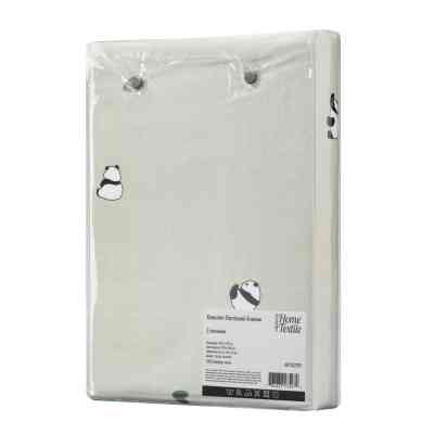 Постельное белье Ardesto Gloria сатин панды, зеленый евро 200х220 (ART2022PS) Винница