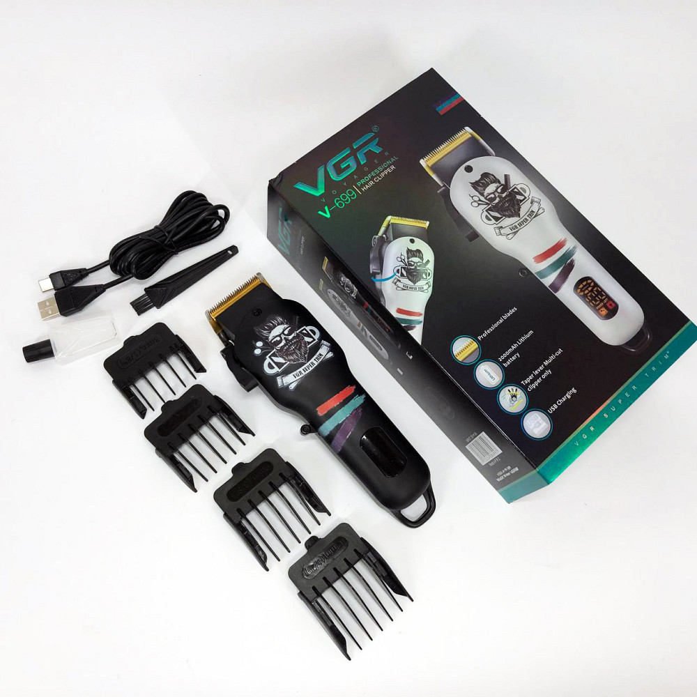 Машинка для стрижки чоловіча, Електромашинка для стрижки Універсальний тример чоловіків IF-27 Івано-Франківськ - фото 5