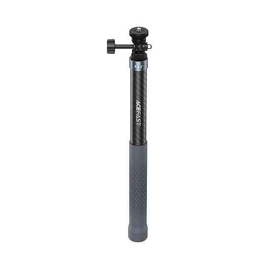 Монопод ACEFAST E38 1.2m carbon fiber telescopic selfie stick Gray-Black Одеса
