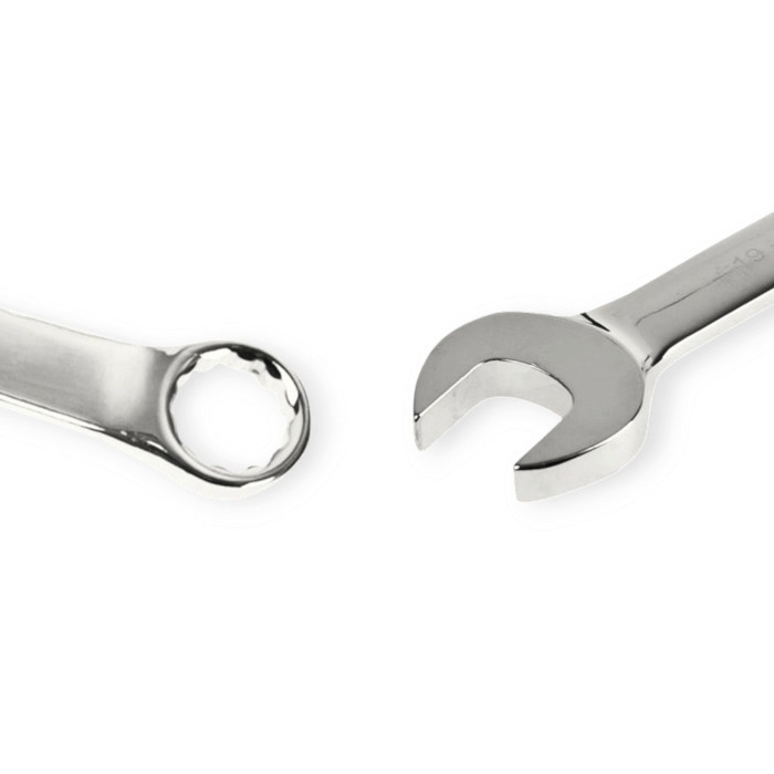 Набір ключів ріжково-накидних 8-19 мм 8 шт (планшет) CrV Мукачево - фото 7