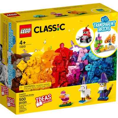 Конструктор LEGO Classic Прозорі кубики для творчості (11013) Вінниця