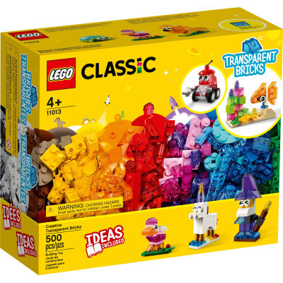 Конструктор LEGO Classic Прозрачные кубики для творчества 500 деталей (11013) Винница - изображение 1