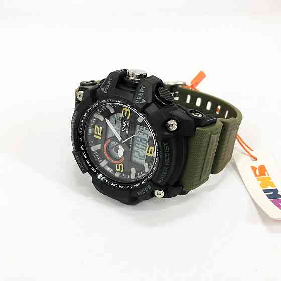 Тактичні годинники для ЗСУ SKMEI, Стильні армійські годинники Багатофункціональні військові NS-44 Івано-Франківськ