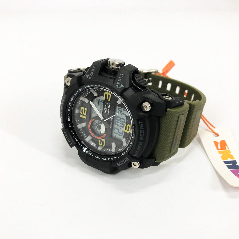 Тактичні годинники для ЗСУ SKMEI, Стильні армійські годинники Багатофункціональні військові NS-44 Івано-Франківськ - фото 5