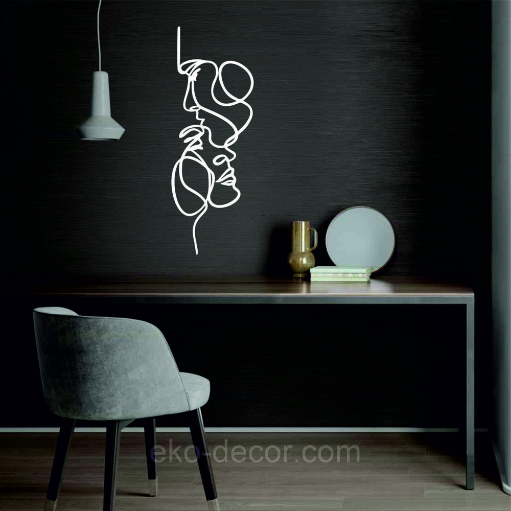 Декоративне настінне Панно «Він та Вона», Декор на стіну Київ - фото 4