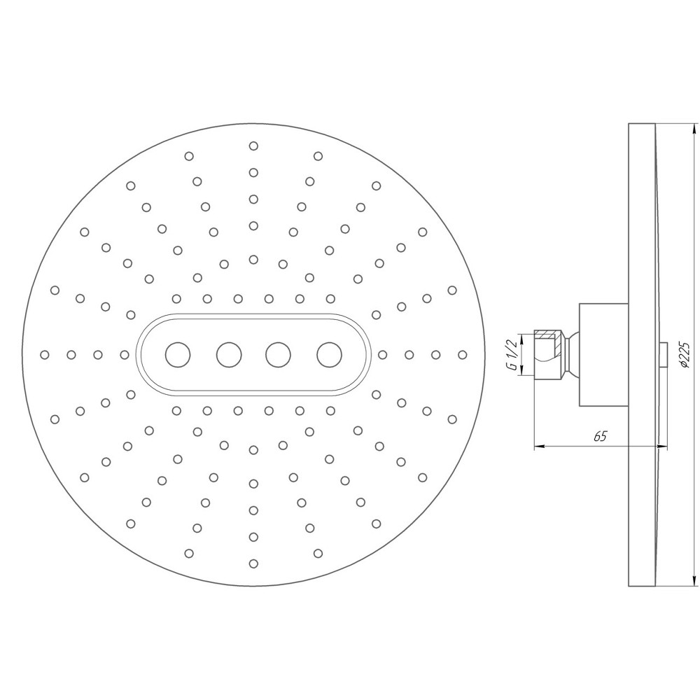 Душевая лейка Globus Lux SD07A Киев - изображение 5