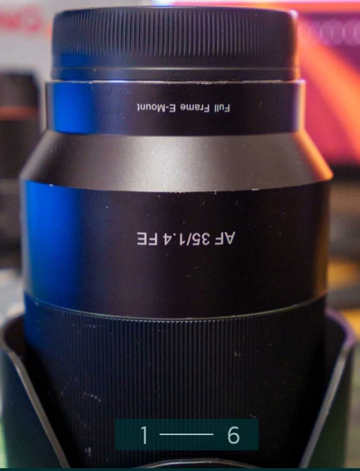 Об'єктив: Samyang 35 mm.AF f/1.4 FE для SONY FE. Харків - фото 5