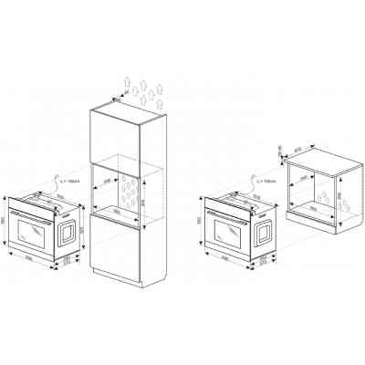 Духова шафа Hansa BOES684001 Вінниця