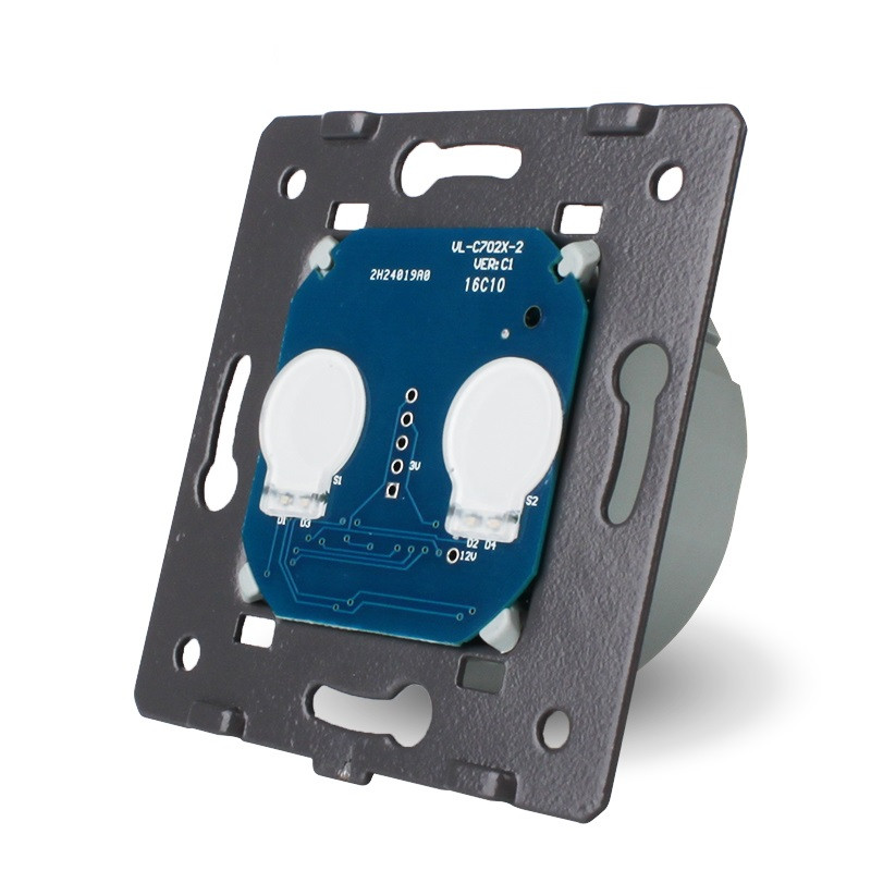 LIVOLO Сенсорний вимикач LIVOLO 5А 230В + кнопка без фіксації (дзвінкова / імпульсна), безпотен Коломия - фото 1