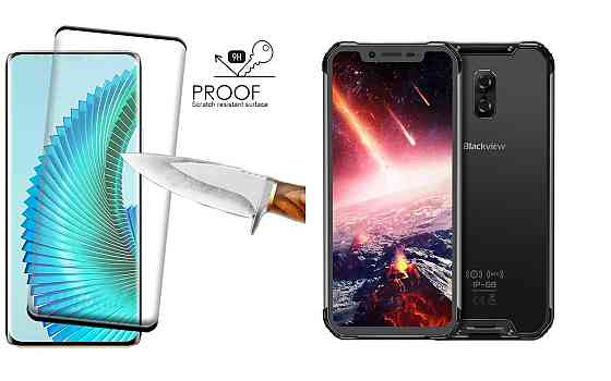 Защитное стекло HyperGlass Pro для Blackview BV9600, BV9600E, BV9600 Plus, BV9600 Pro – максимальная Киев