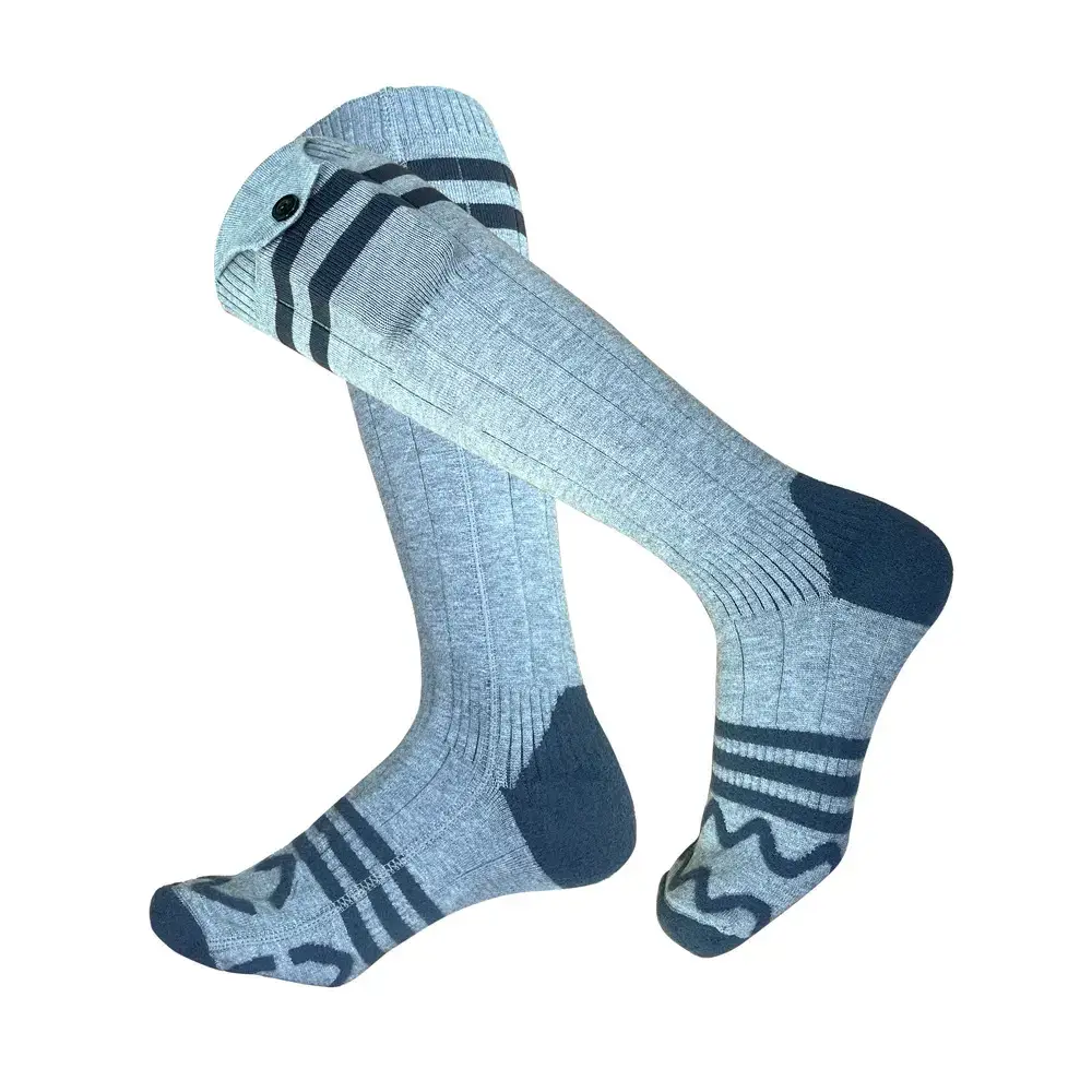 Носки с подогревом ZBHSWZ05 с блоком питания 4000mAh 38-44р. (Серые) Винница - изображение 4