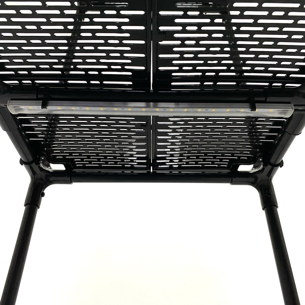 Висока підлогова підставка для рослин Bashta Light, стійка для квітів з підсвічуванням 3-ма LED фіто Бориспіль - фото 7