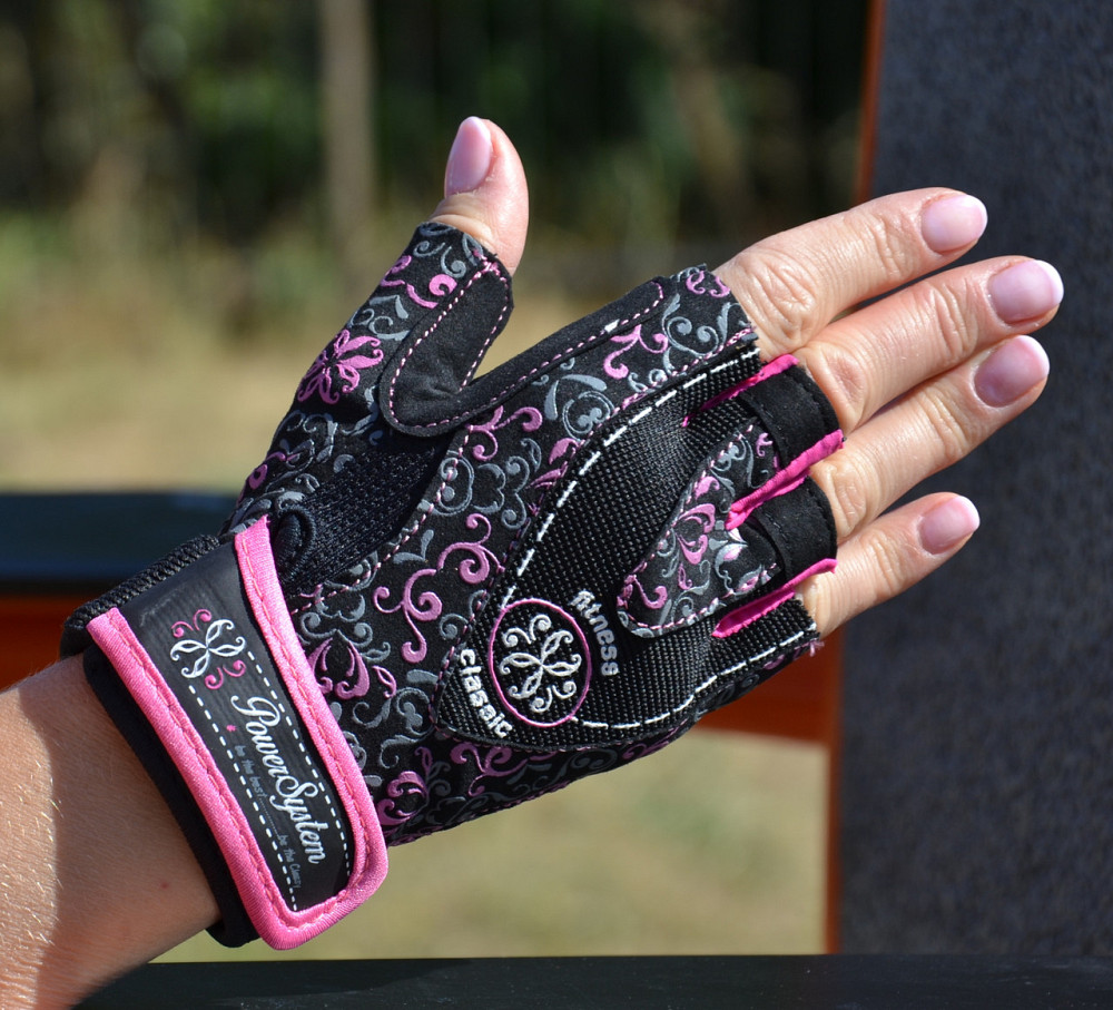 Рукавички для фітнесу Power System PS-2910 Classy Жіночі Pink XS Луцьк - фото 5