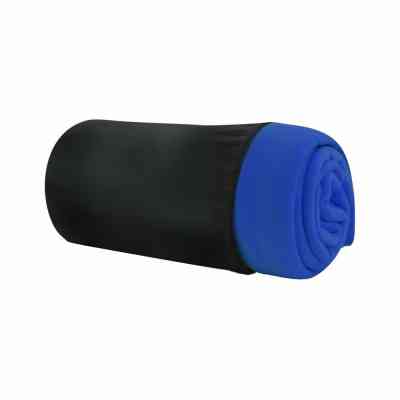 Плед Bergamo флісовий Warm у чохлі 150 х 180 см Темно-синій (202311pl-44) Вінниця