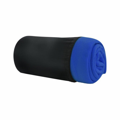 Плед Bergamo флісовий Warm у чохлі 150 х 180 см Темно-синій (202311pl-44) Вінниця - фото 1