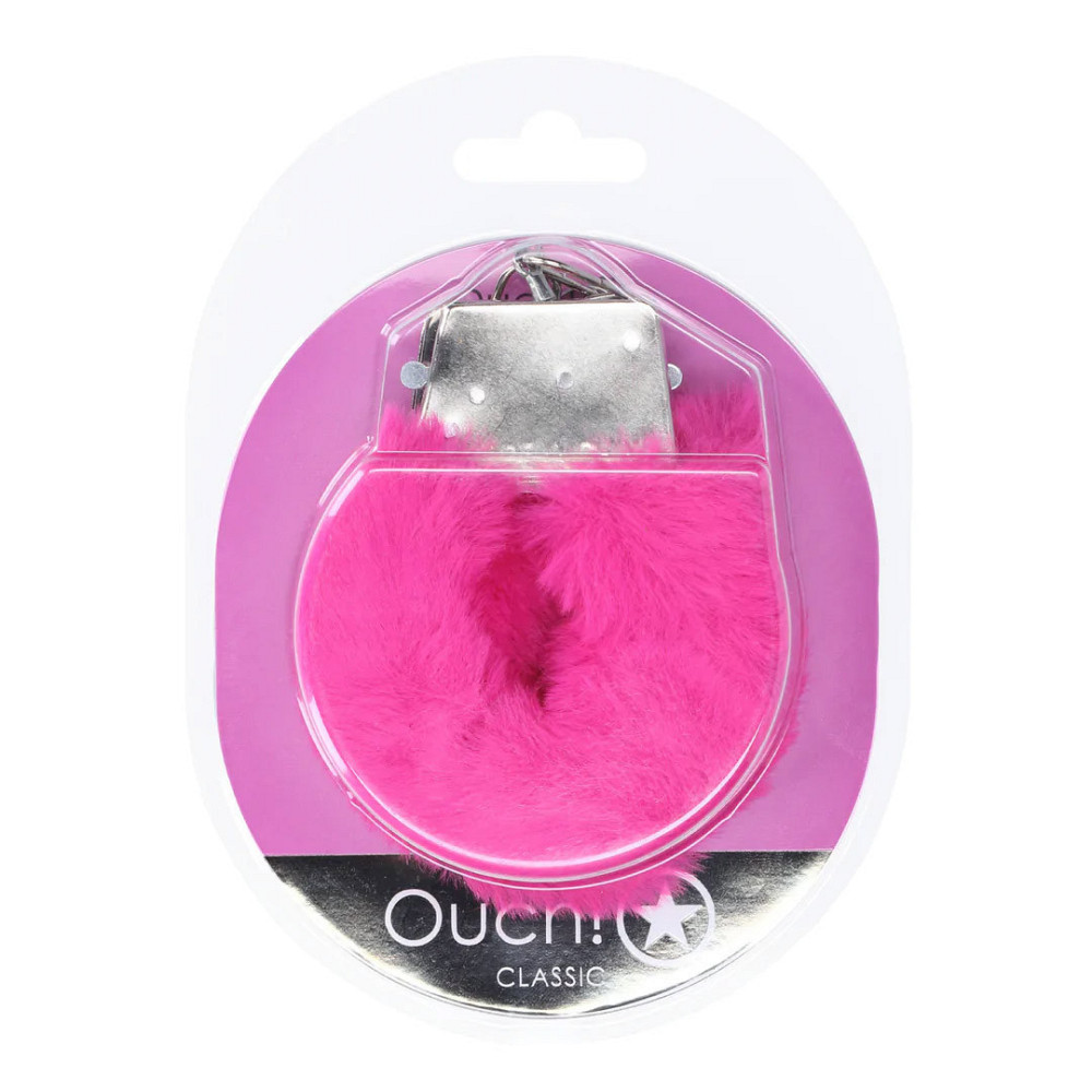 Наручники Classic Fluffy Handcuffs Pink Sex Aura Киев - изображение 2