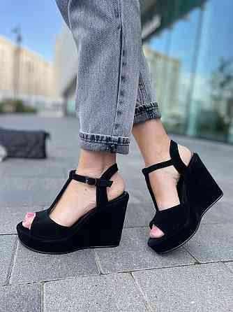 Nivelle Босоніжки жіночі NIVELLE 1702/C-818 чорні (літо, замша натуральна) (3741) Коломыя