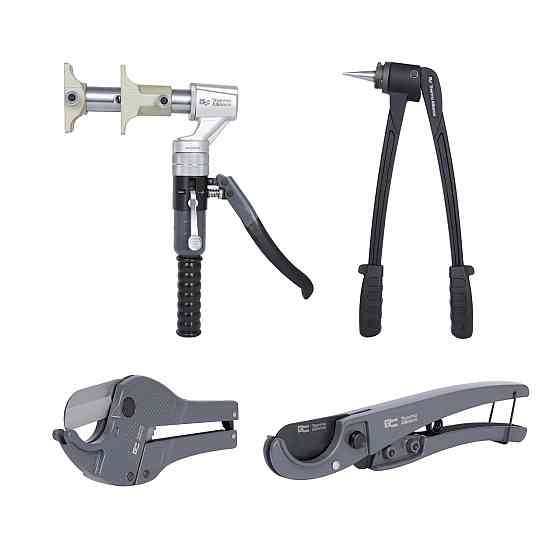 Набор инструментов Thermo Alliance для аксиального фитинга d16–32 гидравлический STD-302 Киев