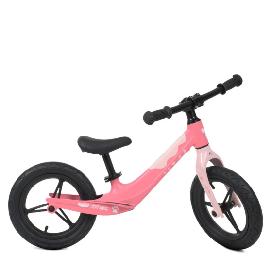 Беговел детский Profi Kids LMG1255-5 розовый, 12 дюймов Винница